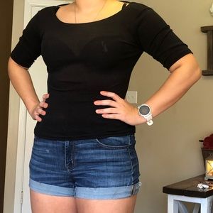 Vintage A. Byer black shirt